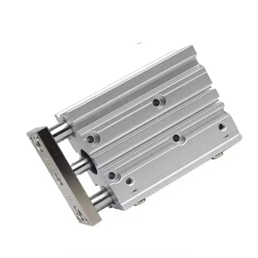 Цилиндр с направляющей компактный тонкий тремя осями MGPM20 mgpm25circle 10 мм-200 мм Yadeke