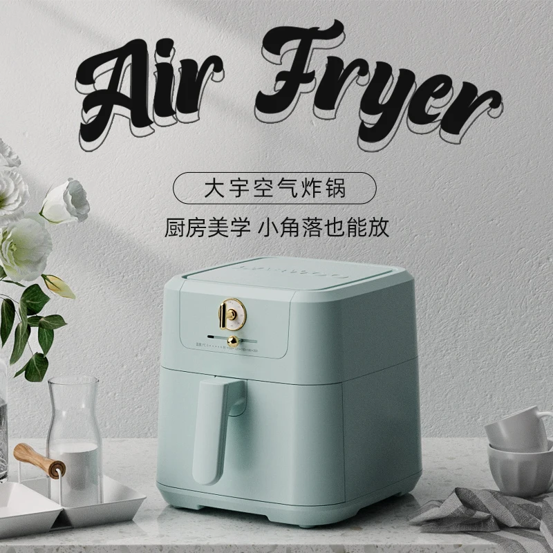 

DAEWOO Electric Fryers Air Fryer Oven Freshener Fry Oil Fry New Smart Home Use Airfryer Grill Hot Oils Airfrayr Pan Fray Ovens
