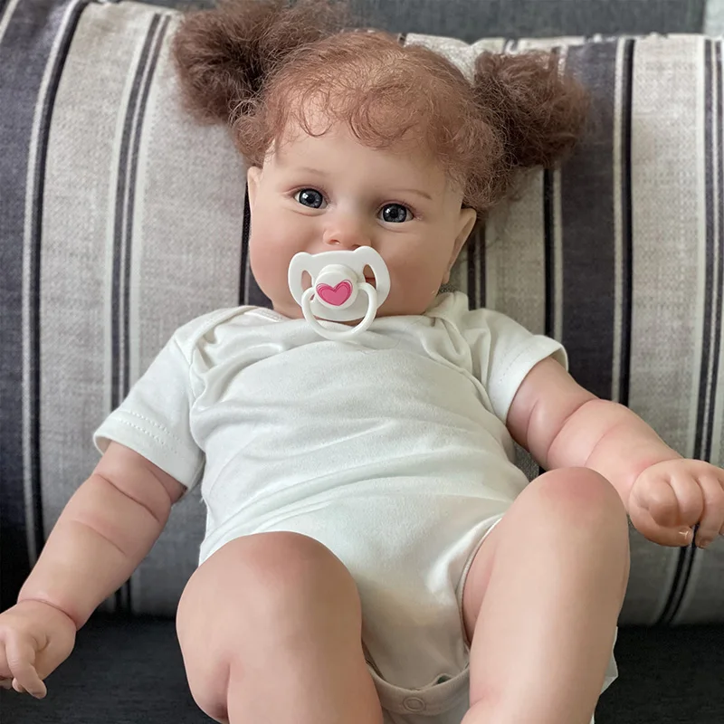 

48cm/60cm Reborn Toddler Maddie Lifelike Doll Toys Kids Birthday Gift Christmas Gift