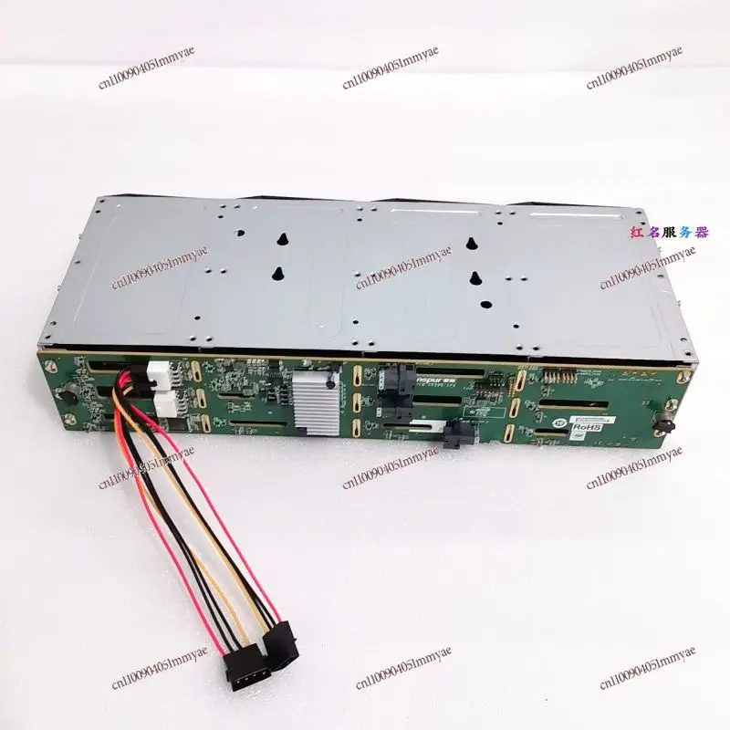 Фото 12-слотовый отсек для HDD 3,5 дюйма с горячей заменой, плата SFF-8087 Mini SAS с разъемом питания D-Type 4Pin Molex для расширения хранилища серверов и NAS №5