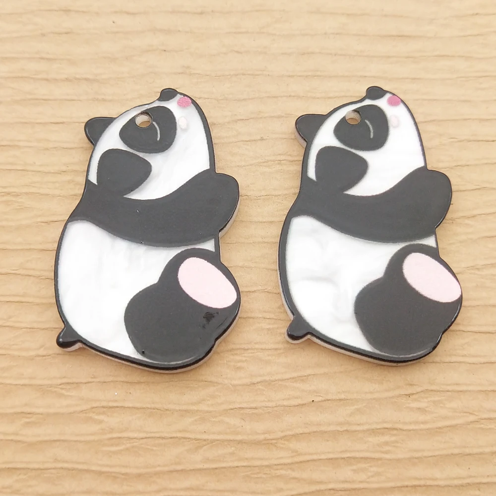 

10 шт., подвеска в виде панды