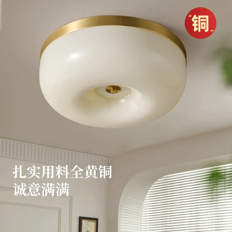 Потолочный светильник с медным пудингом во французском стиле средневековый