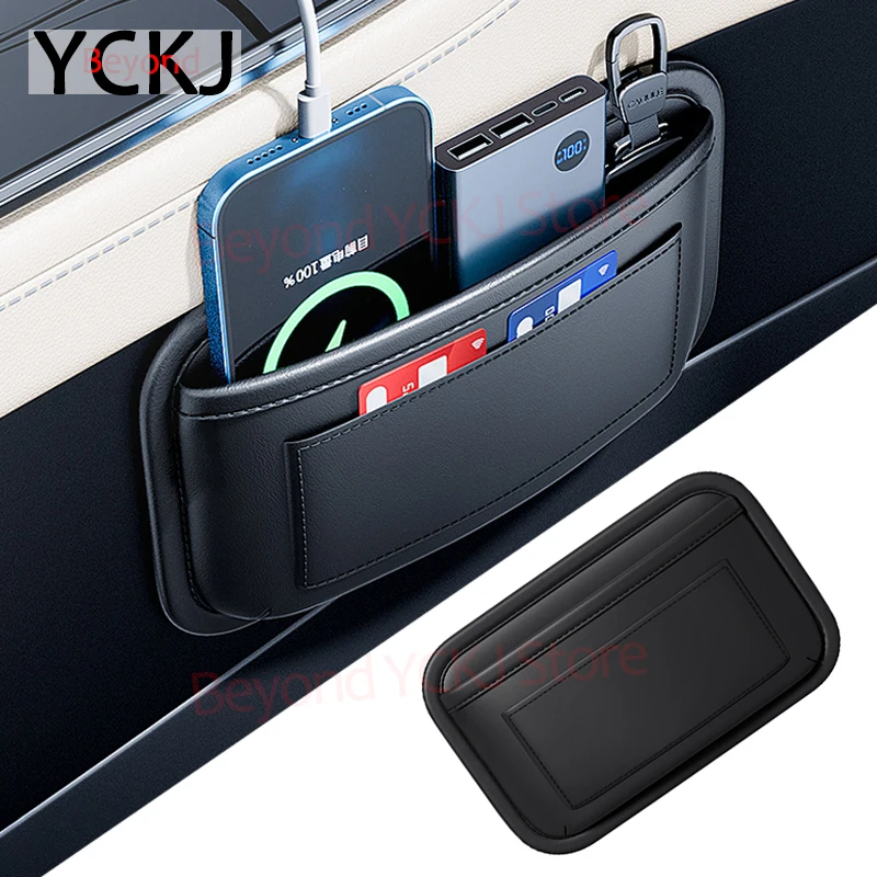 

Универсальный автомобильный боковой карман-органайзер, автомобильная многофункциональная сумка для хранения, авто водительское пассажирское сиденье для хранения внутренних автомобильных аксессуаров