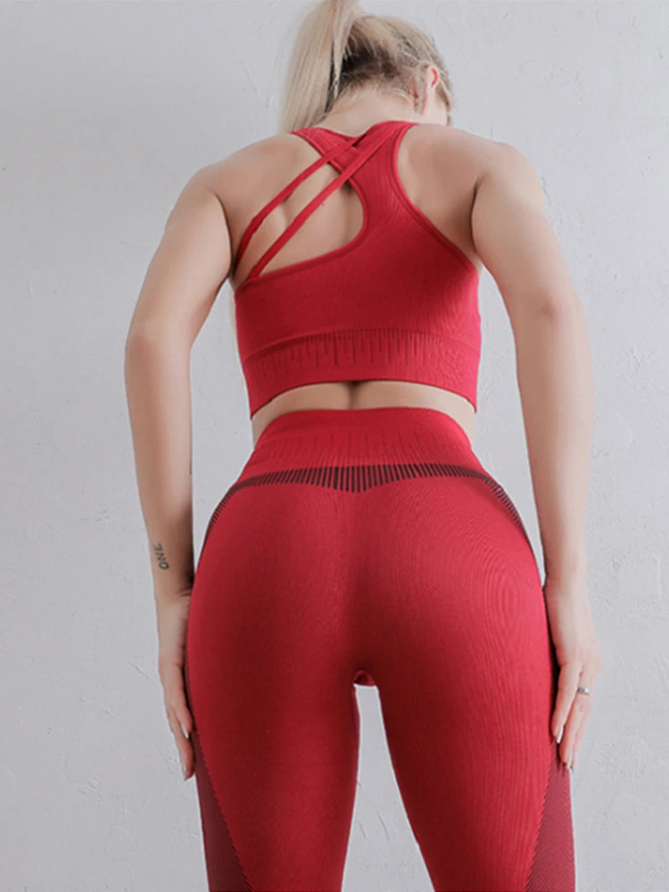 Бесшовный Повседневный Привлекательный бюстгальтер для фитнеса и йоги