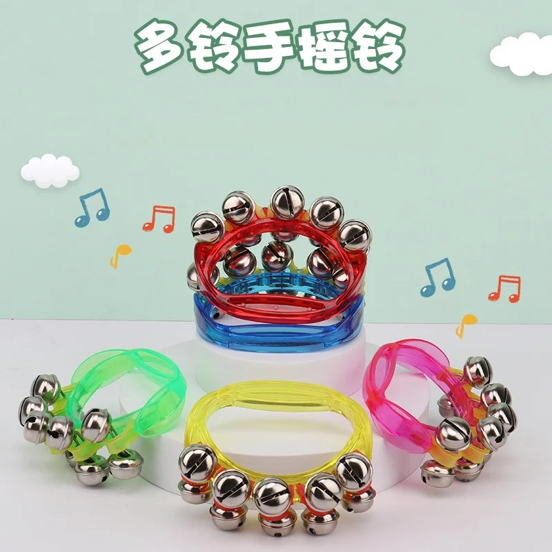 

Durable Hot Sale Pratical Tambourine Jingle Shaker 1pcs EducationToys Musical Instrument Percussion Replacement