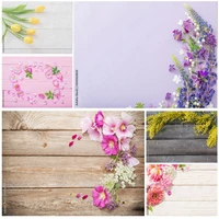 vinyl custom spring photography backdrops props flower wood planks photo studio background 2216 puo 08
