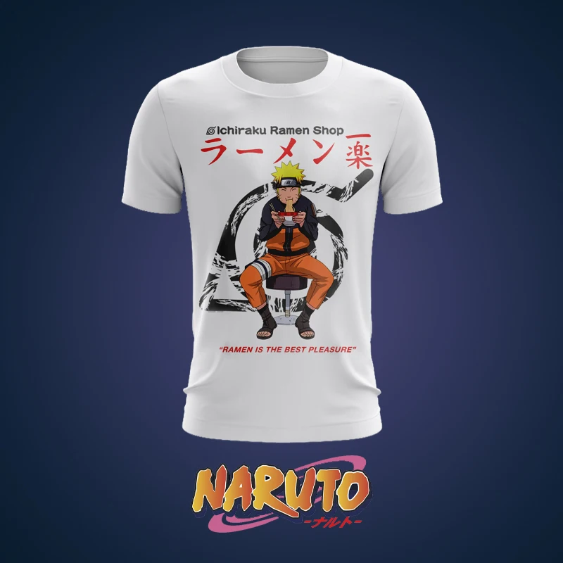 

Newest Naruto T-Shirt 3D Printing Anime Unisex Sports Summer T-Shirt Japanese Manga Harajuku Style Round Neck High Quality Party