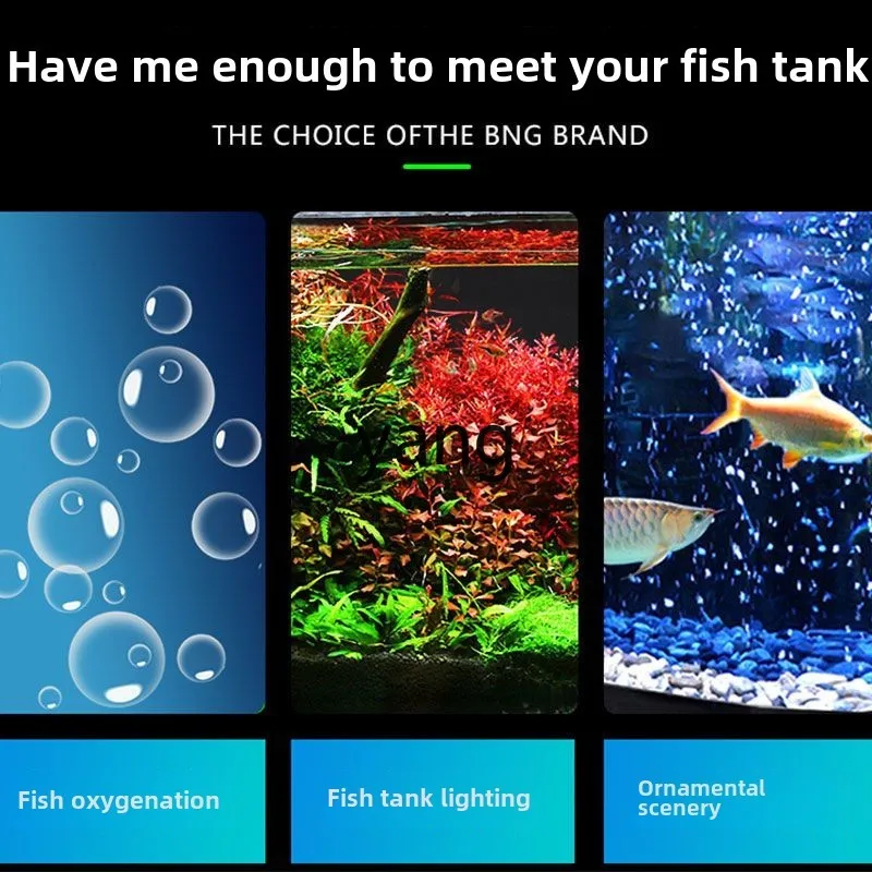 Левый аквариум оксигенационная пузырьковая полоска водонепроницаемое