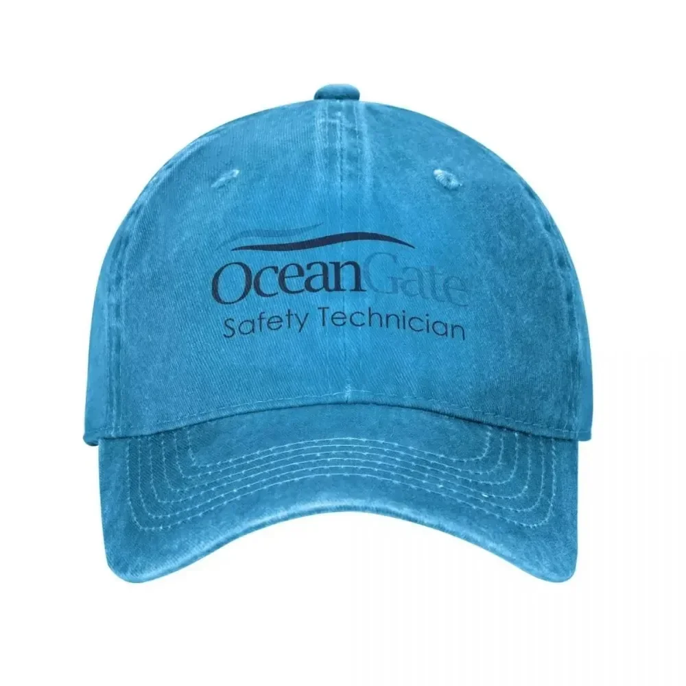 Фото Новая винтажная бейсболка OceanGate Safety Technician, унисекс, с эффектом потертости, для активного отдыха, всесезонная, для путешествий №5