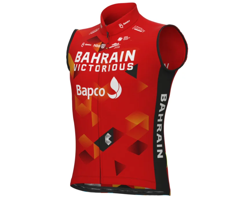 

2022 BAHRAIN VICTORIOUS Team 3 colors Summer Sleeveless Cycling Vest Mtb Clothing Bicycle Maillot Ciclismo Bike Clothes