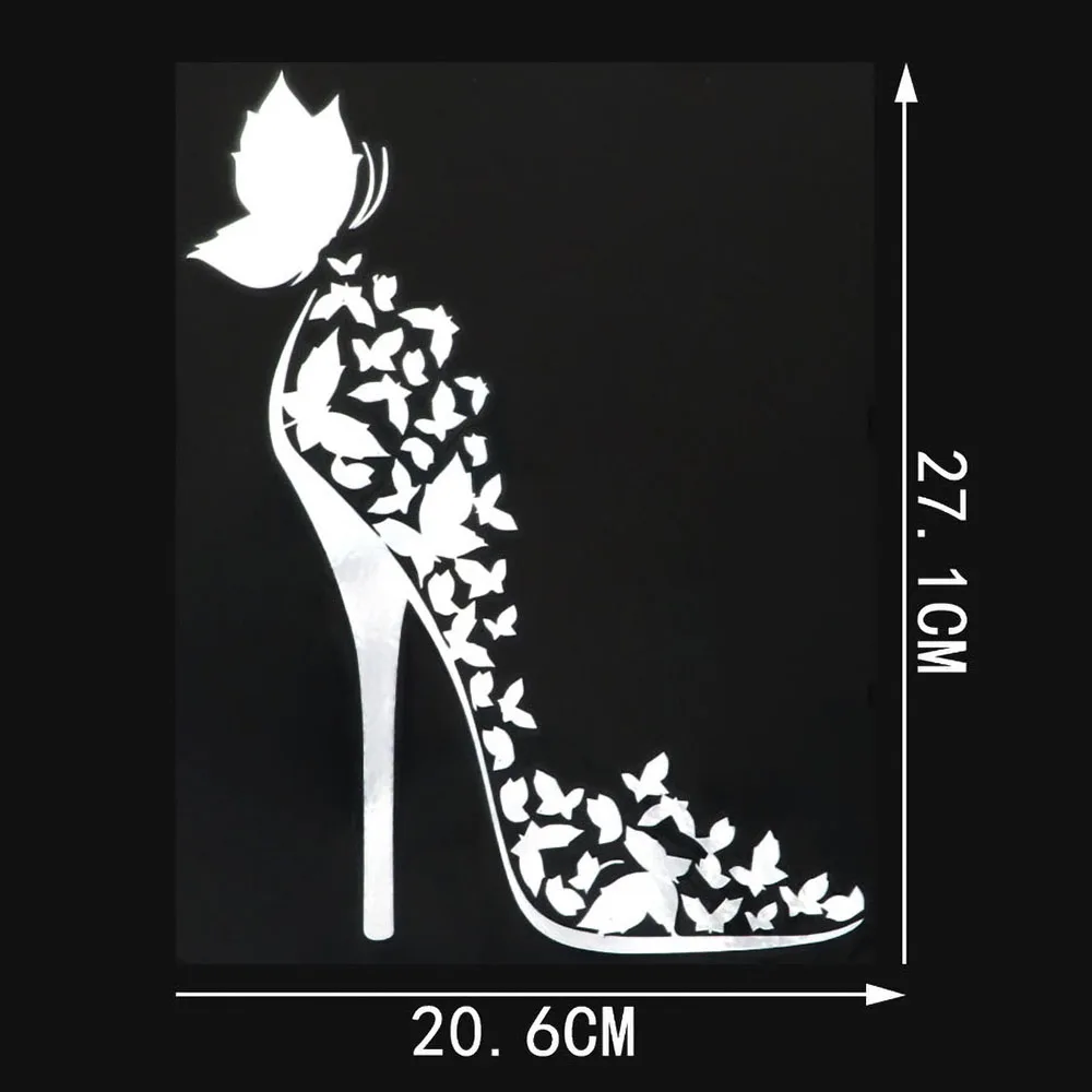 Виниловая наклейка Jpzs С Рисунком бабочки подходит для украшения автомобиля