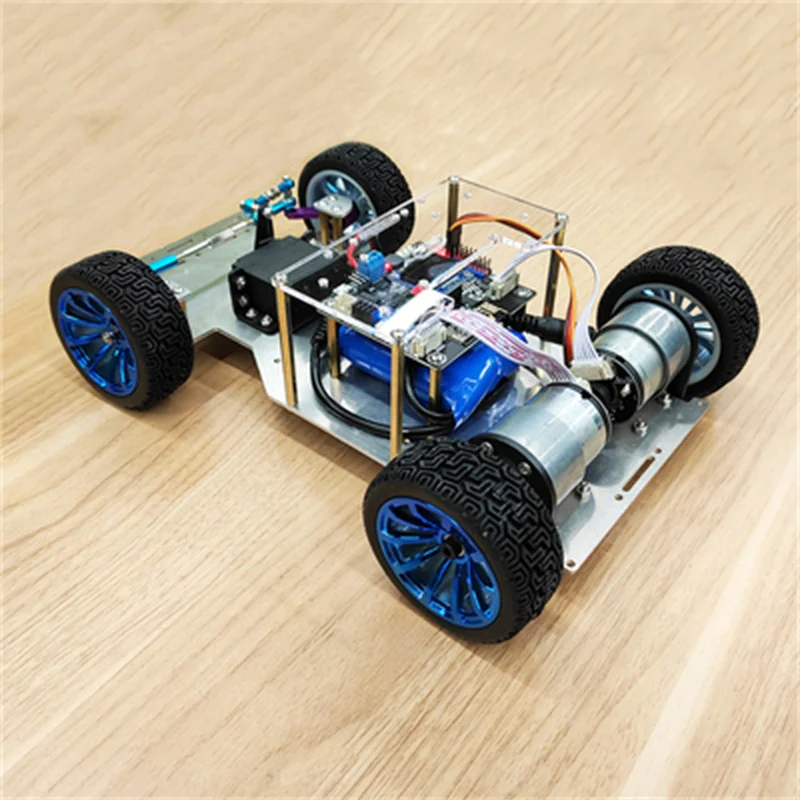 Stm32 Smart Car Development Board Chassis Differential Coding Electric Robot Steering Arm Maker Education