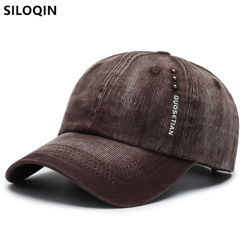 SILOQIN Snapback кепка из хлопка