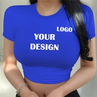 Custom T-Shirt Make Your Own Design Logo Text Women Print Original Design High Quality Gift Corp top Free Shipping Size S-5XL 6