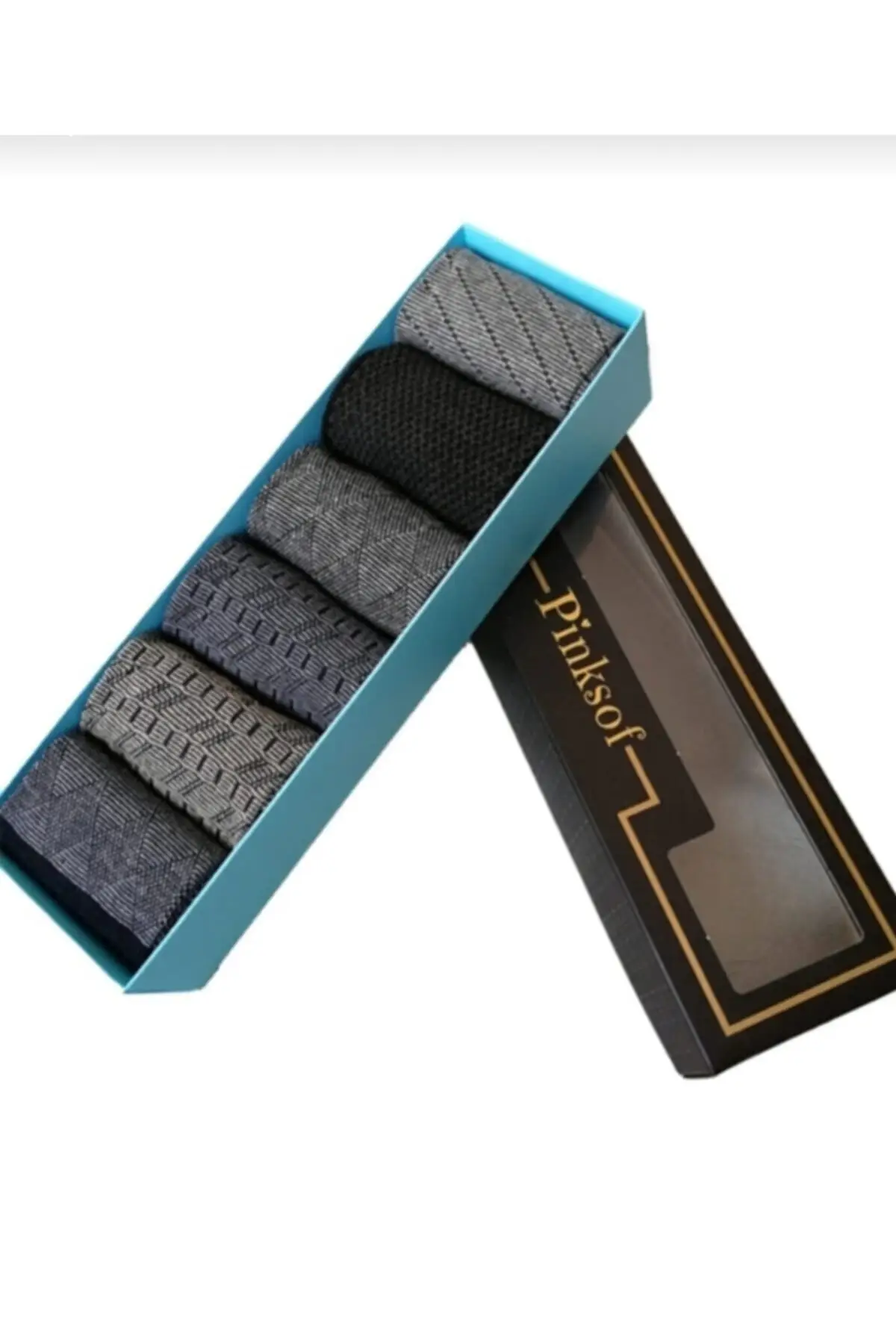 

Men's jacquard combier socket socks 6 psc.