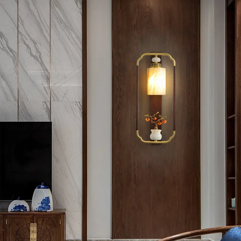 Настенный светильник Hongcui современный латунный