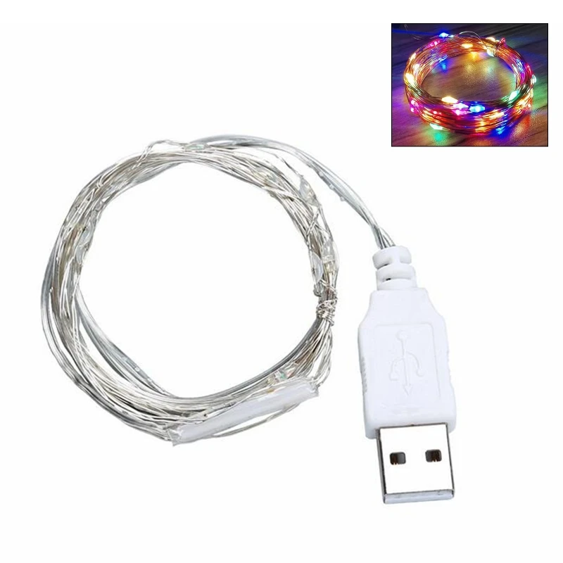 Водонепроницаемая светодиодная гирлянда B85F с питанием от USB |
