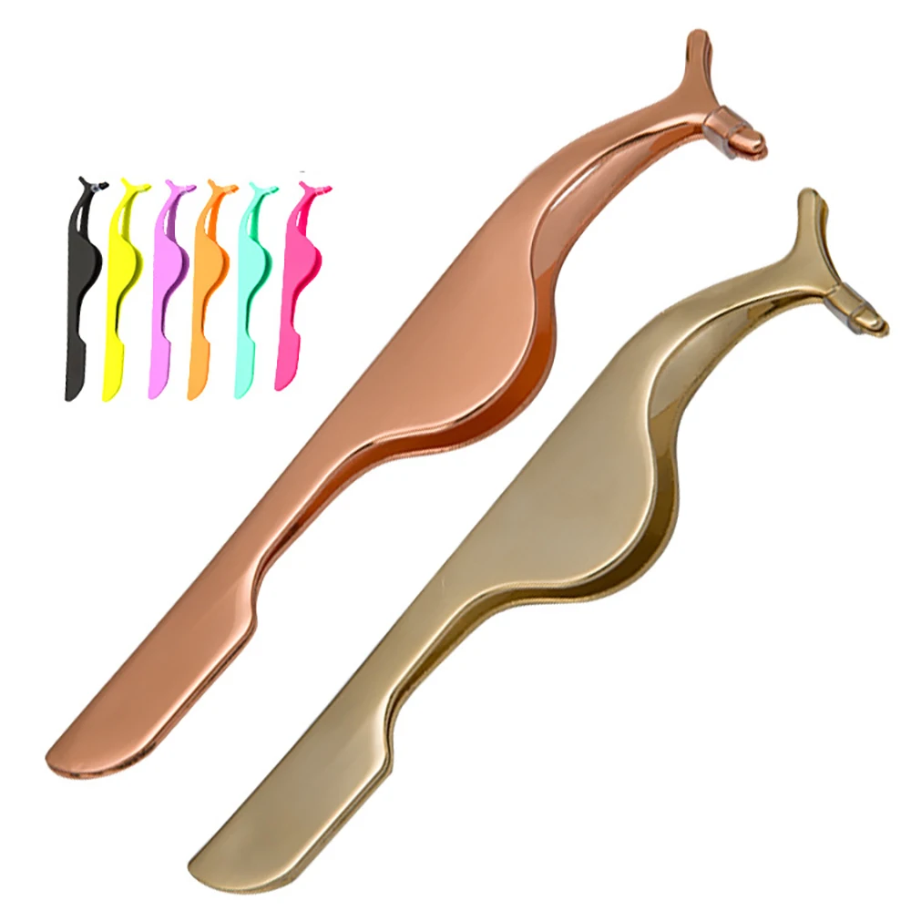 Фальшивые пинцеты для наращивания ресниц из нержавеющей стали 1 шт. |