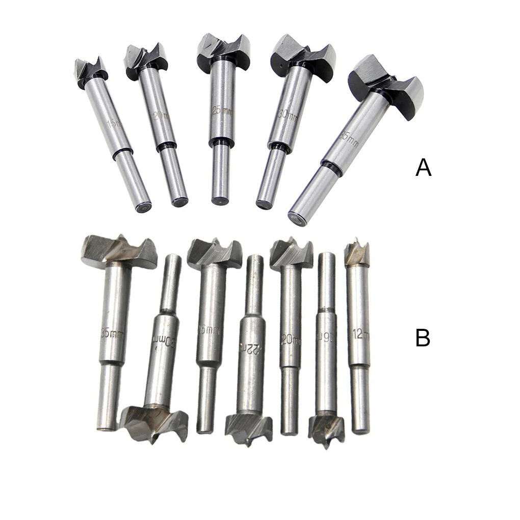 

Woodworking Tools Drill Bit Extension Multi-tooth Centering Round Shank High Carbon Steel for Wood Installation Type 1