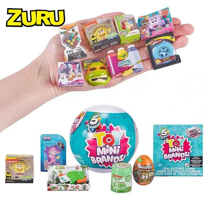 

Disney 5 Surprise Toys Mini Brands Series 2 Blind Box Toys Princess Dolls Cute Cartoon Anime Figure Collectibles Toy Kids Gifts