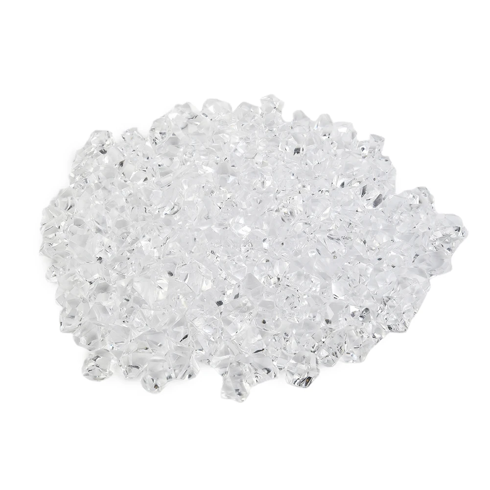 

Fish tank Accessories Wedding Party Supplies Acrylic Ice Rock Ornaments Decoration 1000 pcs/set Crystal Stones