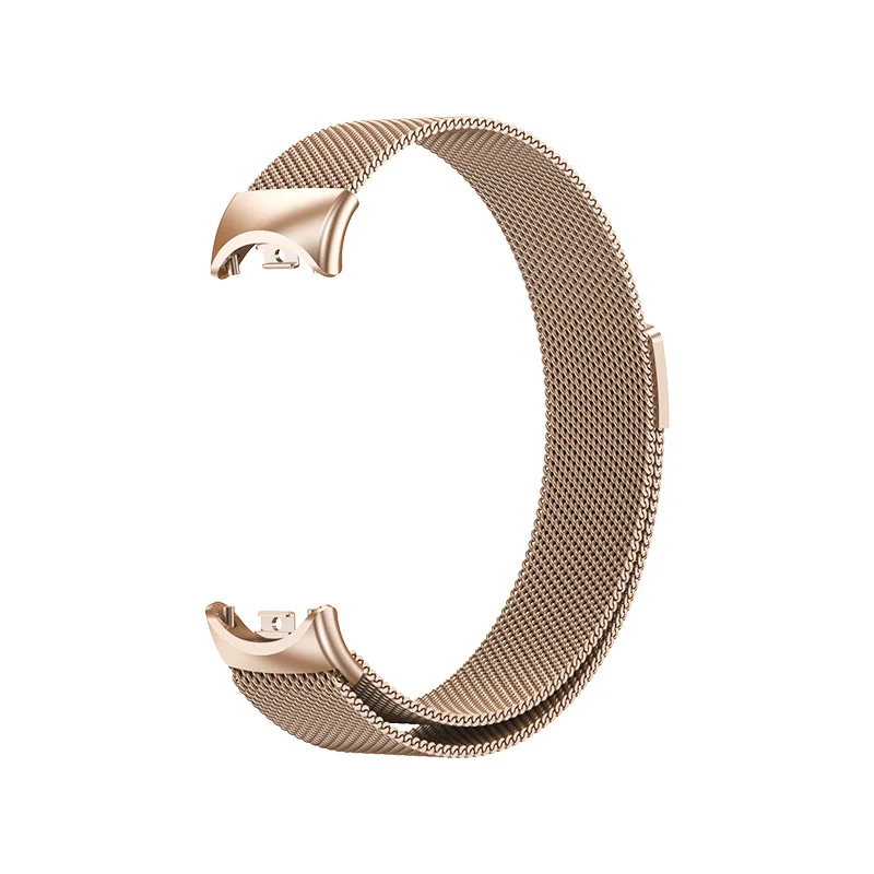 Metal Watchband For Xiaomi band 8 Strap Stainless steel Bracelet Replacement Wristband for Mi band 8 Correa Strap Accessories