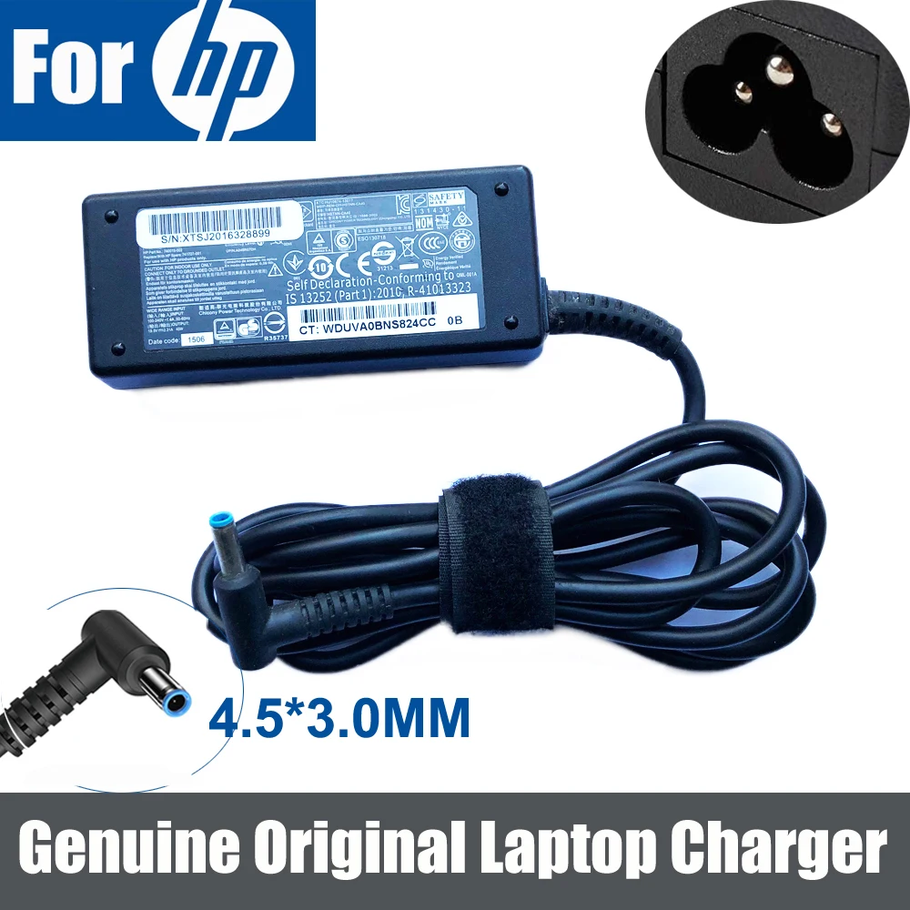 Charger For Hp Stream X360 11 13 14 Series Supply Cord 4.5*3