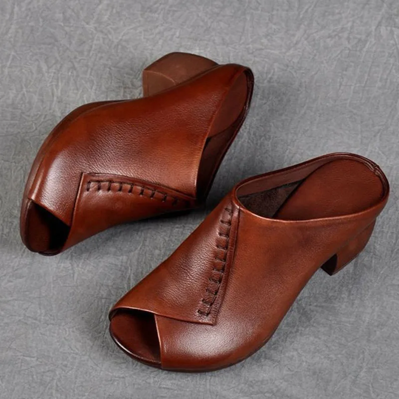 Women Sandals Women Heels Sandals 2023 Elegant Woman Shoes With Low Heels Zapatos Mujer Summer Sandals Women Mules Ladies Shoes