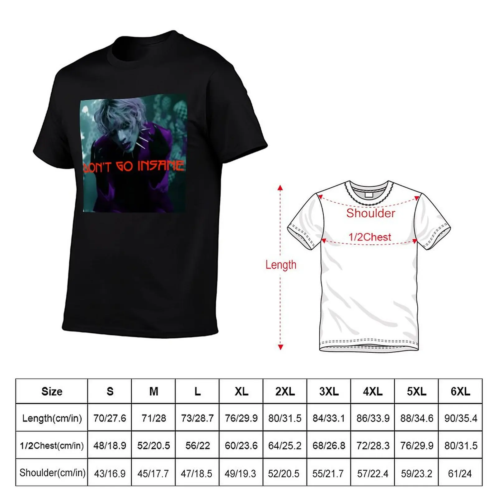 Футболка DPR IAN Don't Go Insane mito mr Insanity Kpop Dream Perfect Regime, для работы на открытом воздухе, с коротким рукавом (art.: 3920dbedecb82) - 3920dbedecb82