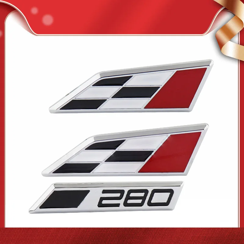 3D Raceflag CUPRA 280 для Cupra Leon Ateca Ibiza Altea Alhambra Exeo Arona Toledo E-Racer капот крыло Задняя эмблема