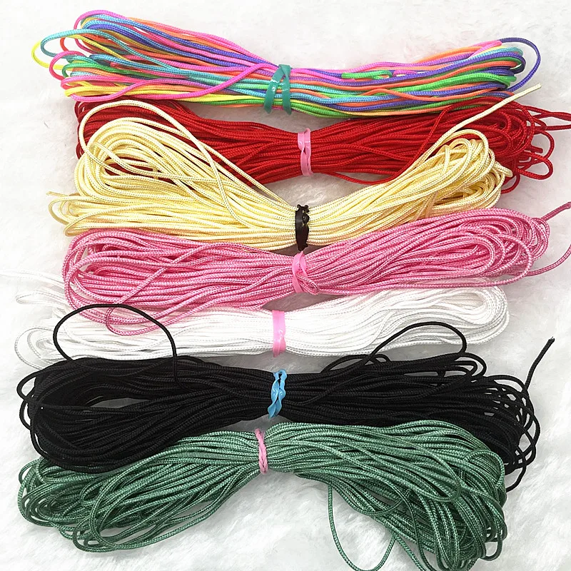 10 м/лот 1 0 мм нейлоновый шнур нить китайский узел макраме браслет плетеный DIY