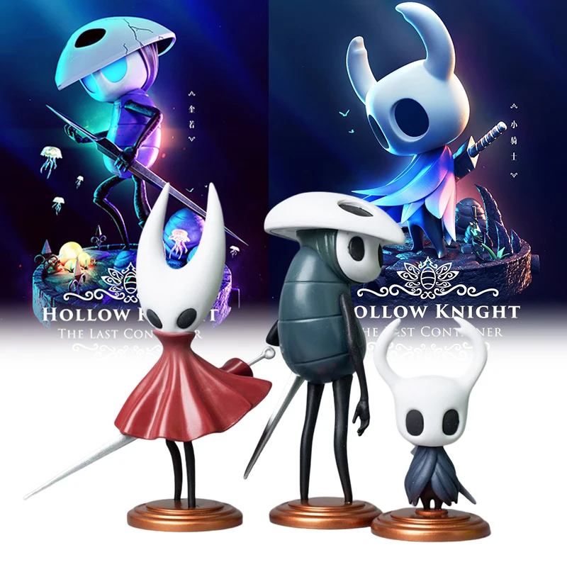 

3 шт. полые детали, необычная игровая статуя Hornet Grimm, фигурка, кавайная аниме экшн-фигурка, коллекционная кукла, игрушка для детей