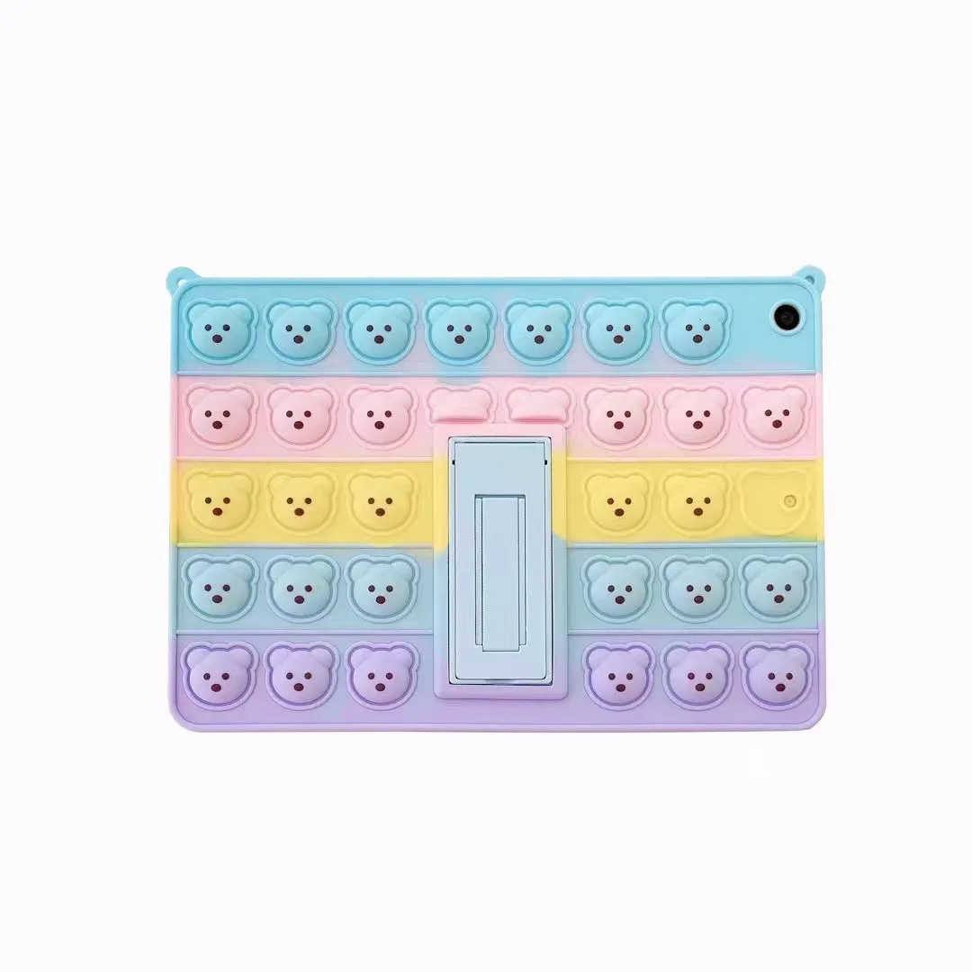 

For Ipad Air 3 10.5 inch 2019 A2152 A2153 A2123 Case Tablet Cover Pro 10.5 2017 A1701 A1709 A1852 Stand Soft Silicone Kids Funda