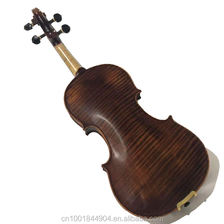 

Pure manual High quality hand made violin solo adult violin flame maple matte violin