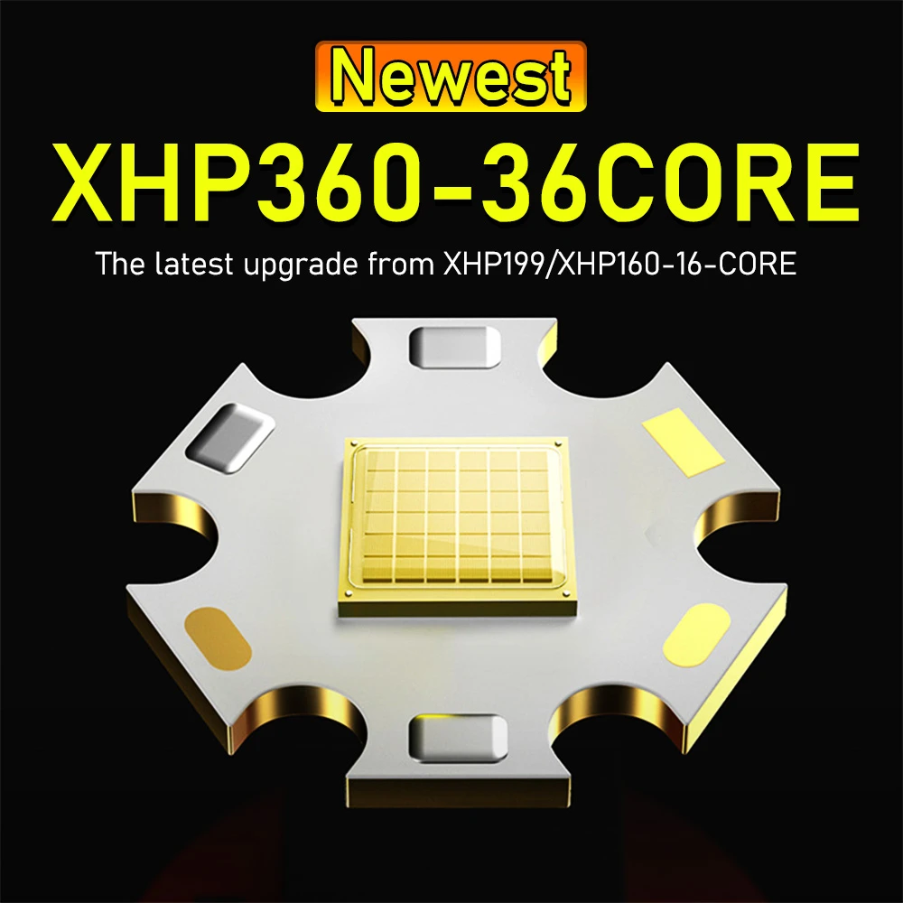 50000000 люмен XHP360-36core светодиодный фонарик мощный XHP199 USB Перезаряжаемый тактический