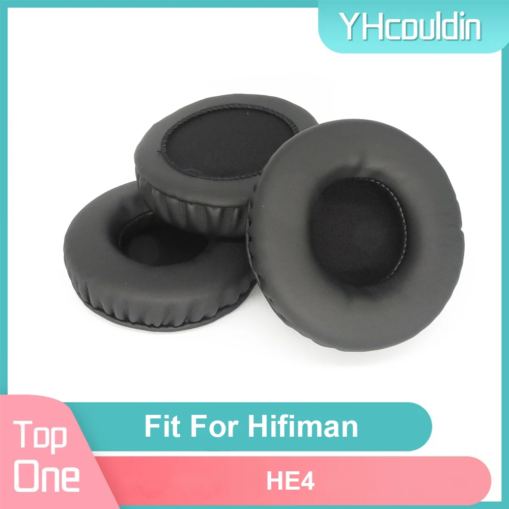 

Earpads For Hifiman HE4 Headphone Earcushions PU Soft Pads Foam Ear Pads Black