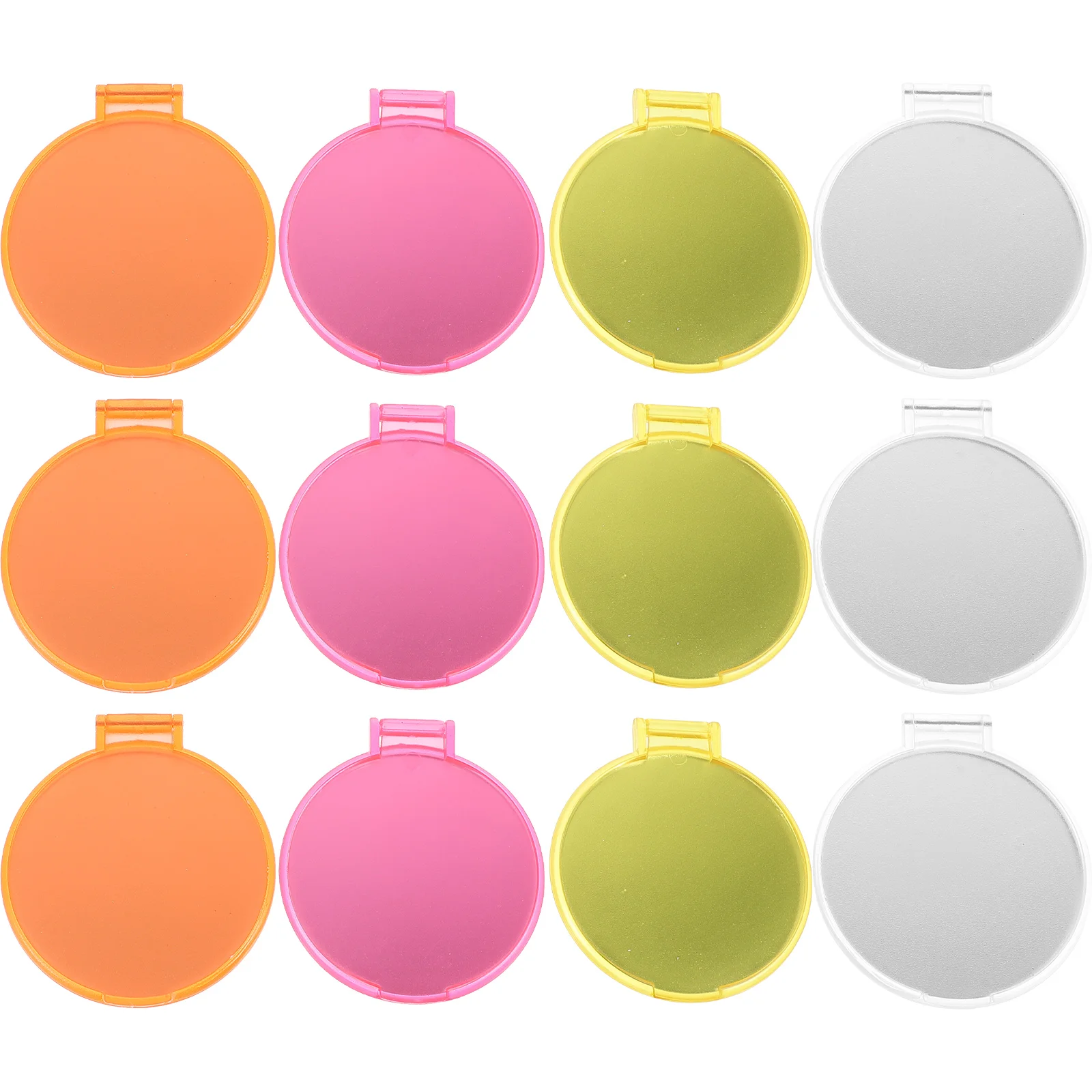 Складное зеркало для макияжа 12 шт. портативное карманное High Def компактное