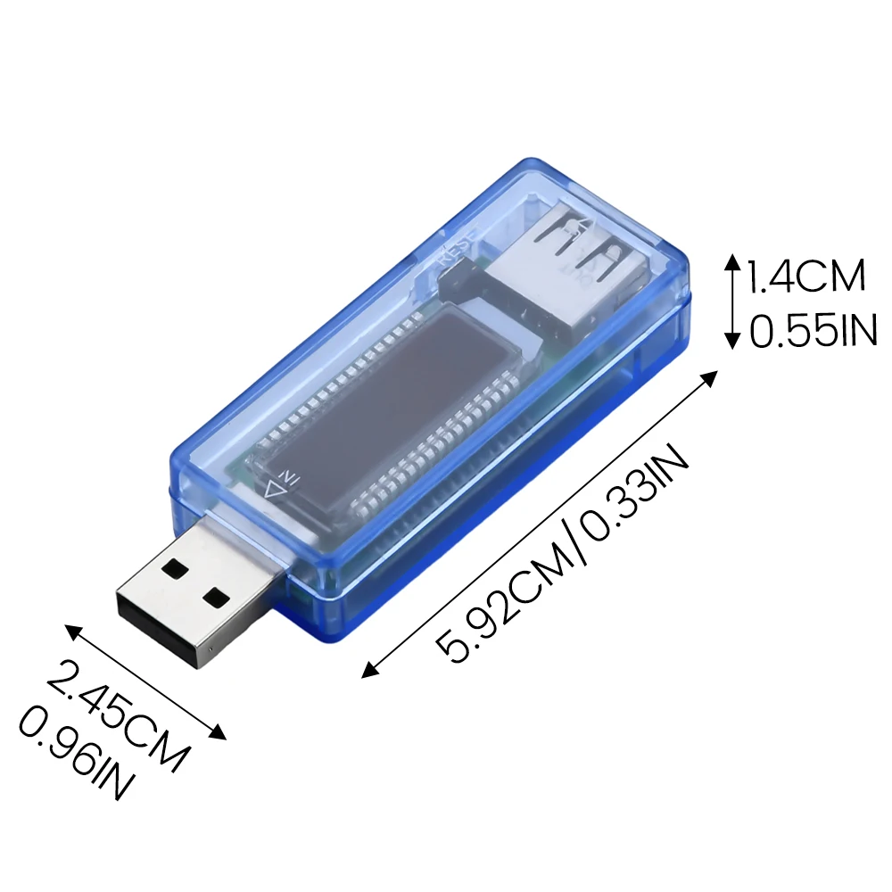 Измеритель Напряжения тока тестер емкости аккумулятора USB измеритель напряжения