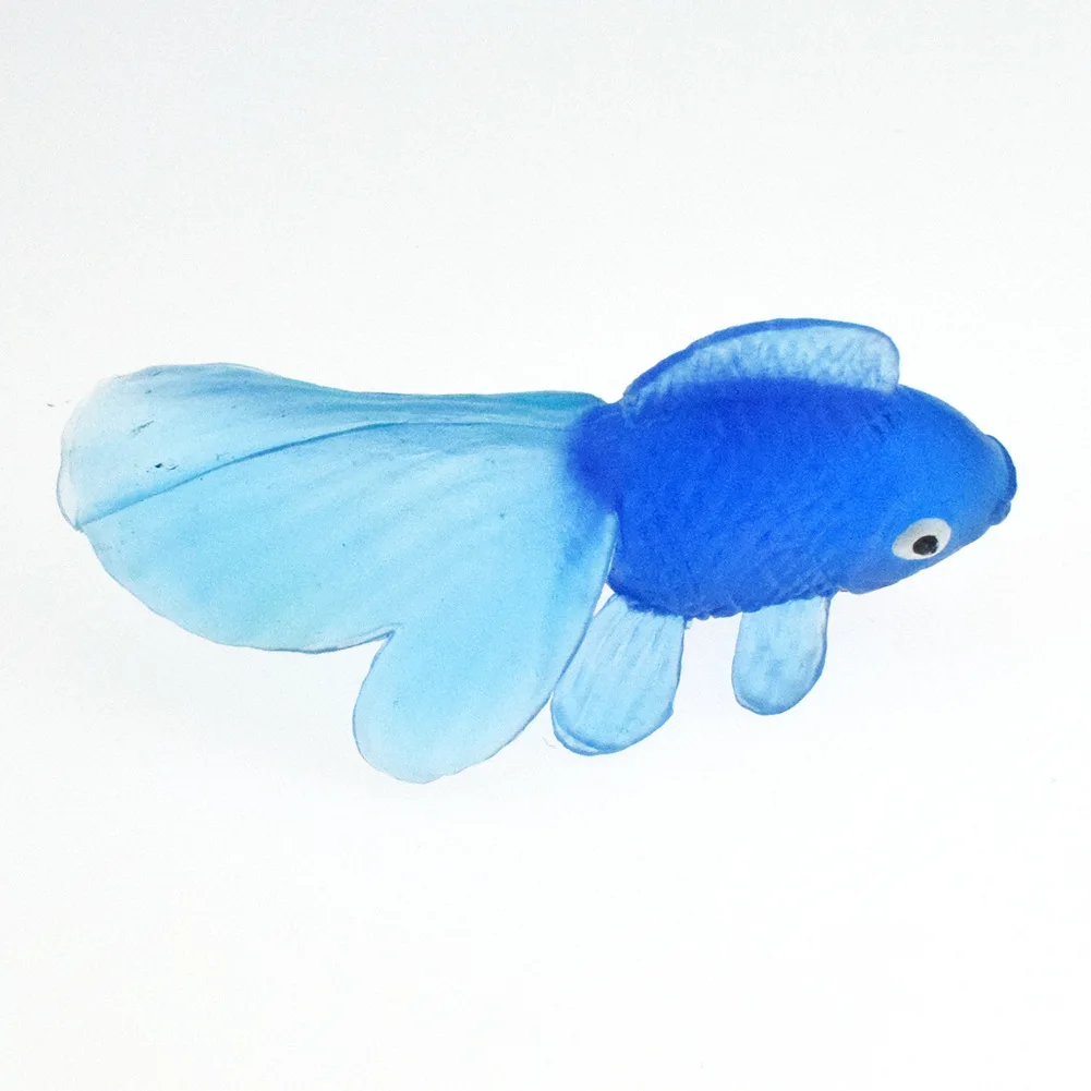 10pcs Kids Soft Rubber Gold Fish Baby Bath Toys for Children Simulation Mini Goldfish Water Toddler Fun Swimming Beach Gifts