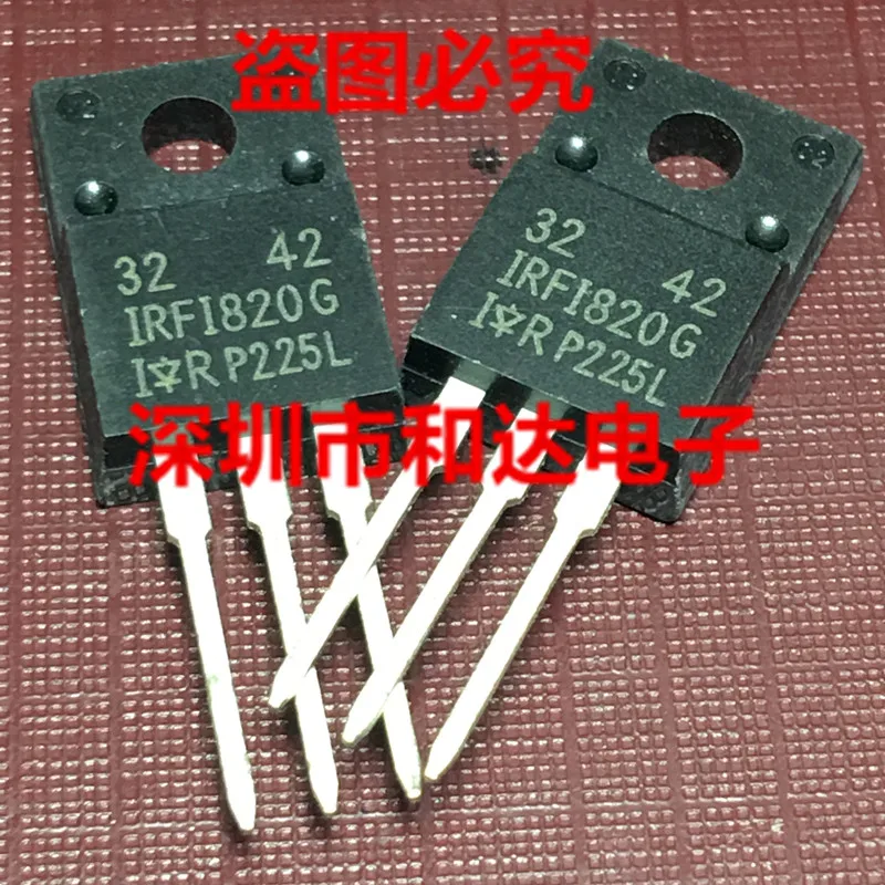 

10pcs IRFI820G TO-220F 500V 2.1A