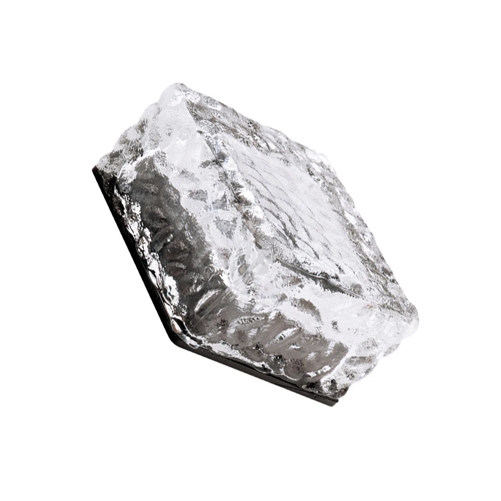 

ABS Glass Solar Powered Brick Light Square IP65 Waterproof Decorative Outdoor Lawn Park Landscaping Lamp Lighting Decor