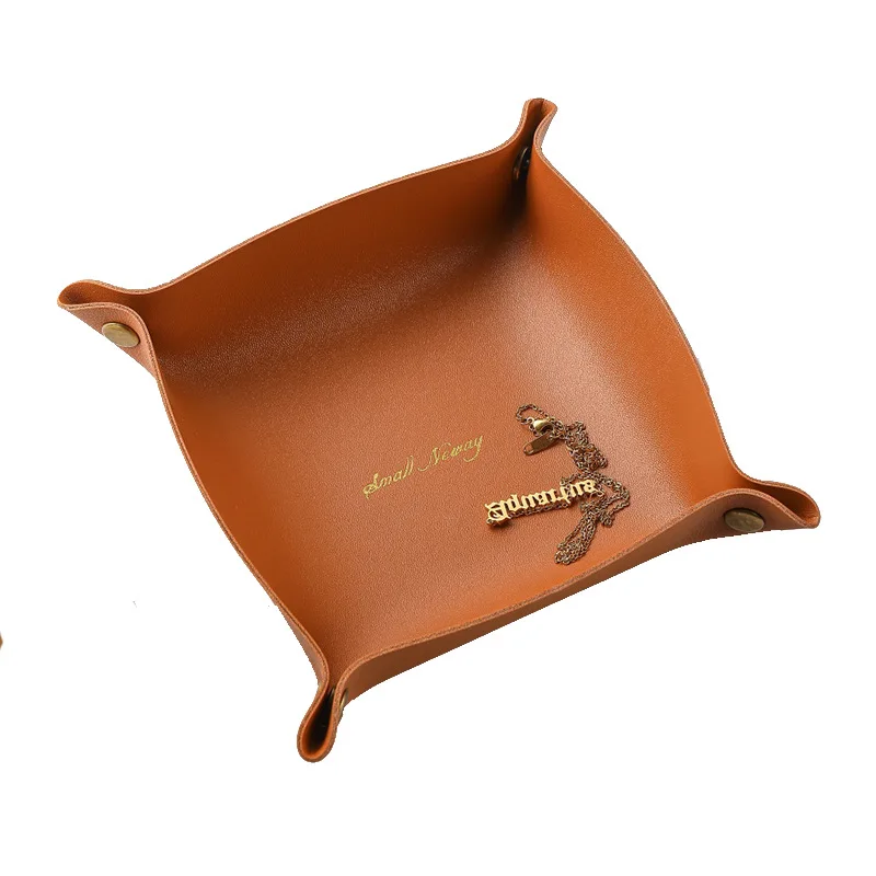 

Складной кожаный органайзер для ключей, украшений и косметики