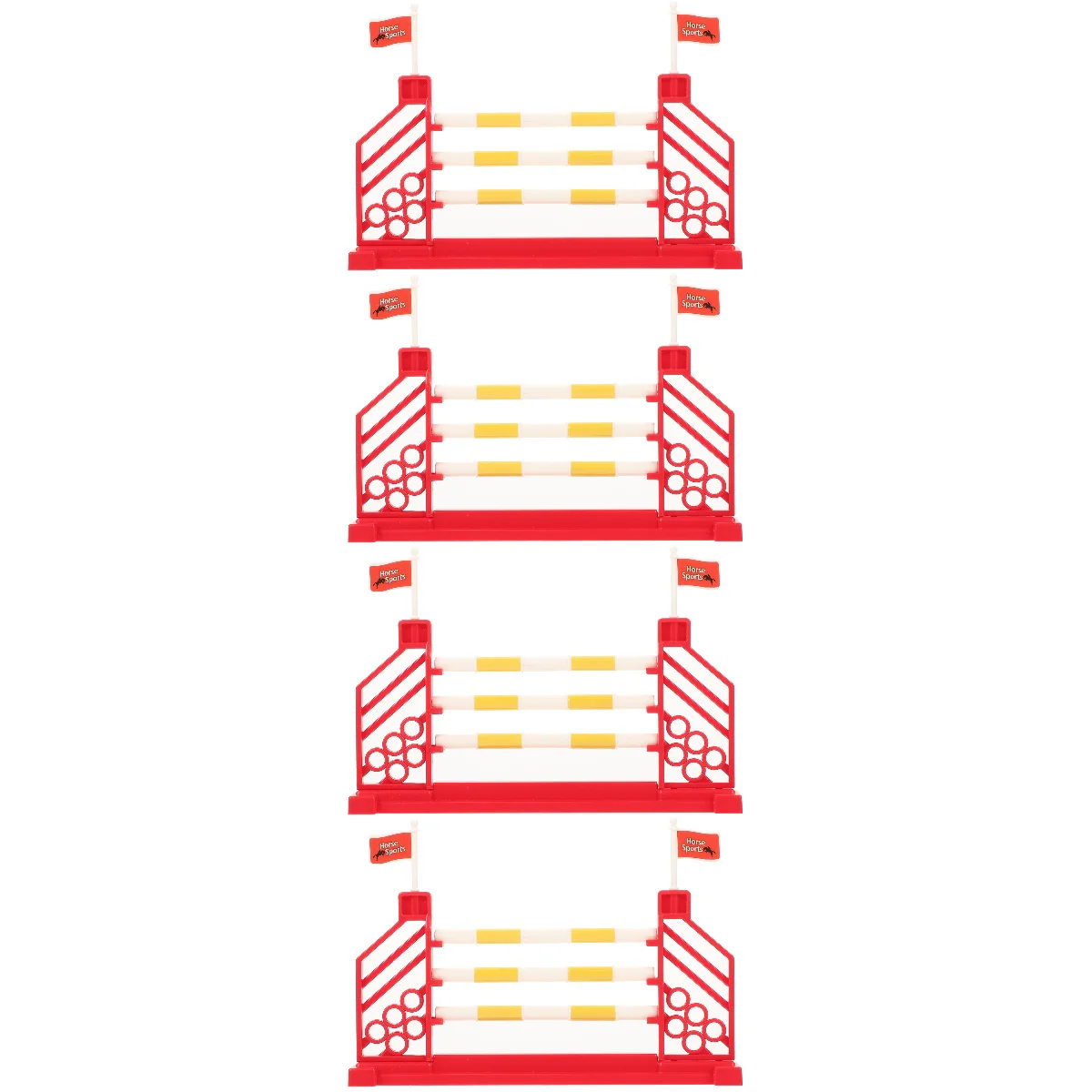4-счетный забор для сельскохозяйственных животных обучающая лошадь игрушка с