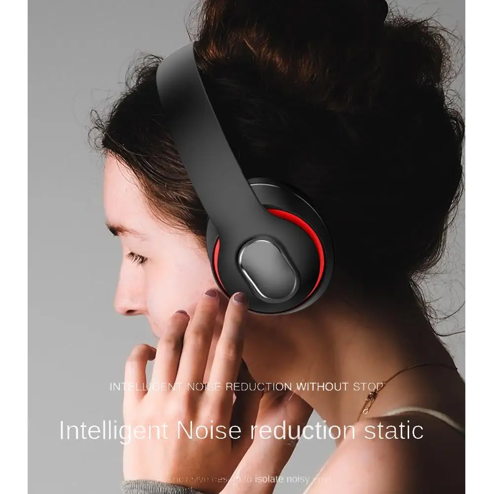 

Foldable Bluetooth5.1 Headphones Hi-fi Noise Reduction Music Earphone Wireless Gaming Headset Sports Stereo Earbuds for Computer