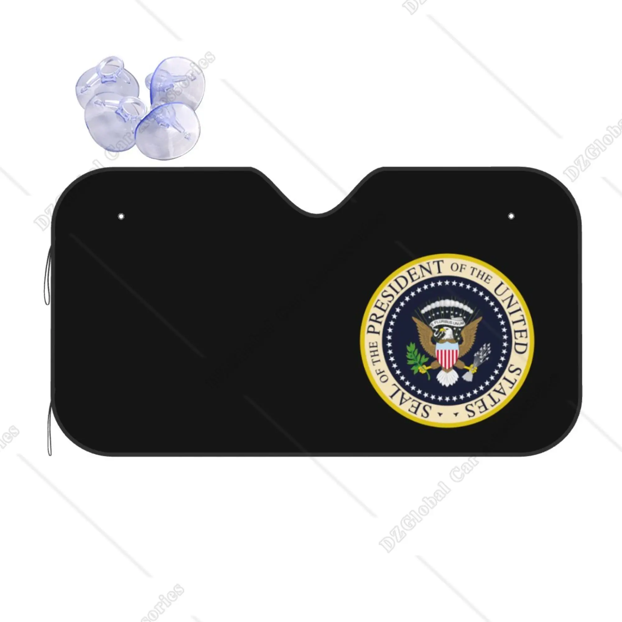 Складной солнцезащитный козырек на лобовое стекло 76x140 см