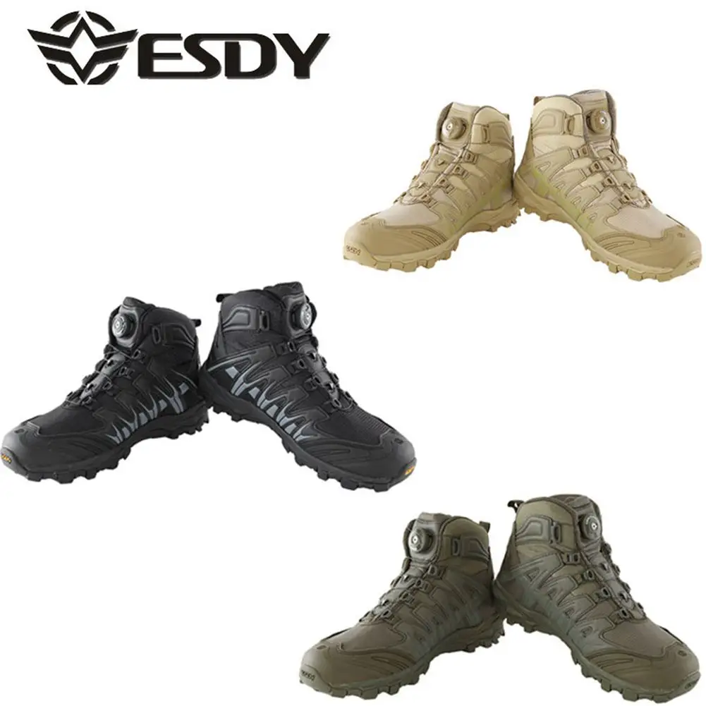

New High Quality Hiking Shoes Motorcycle Boots Shoes Summer Breathable Tactical Desert Outdoor Camping Buty Motocyklowe Meskie
