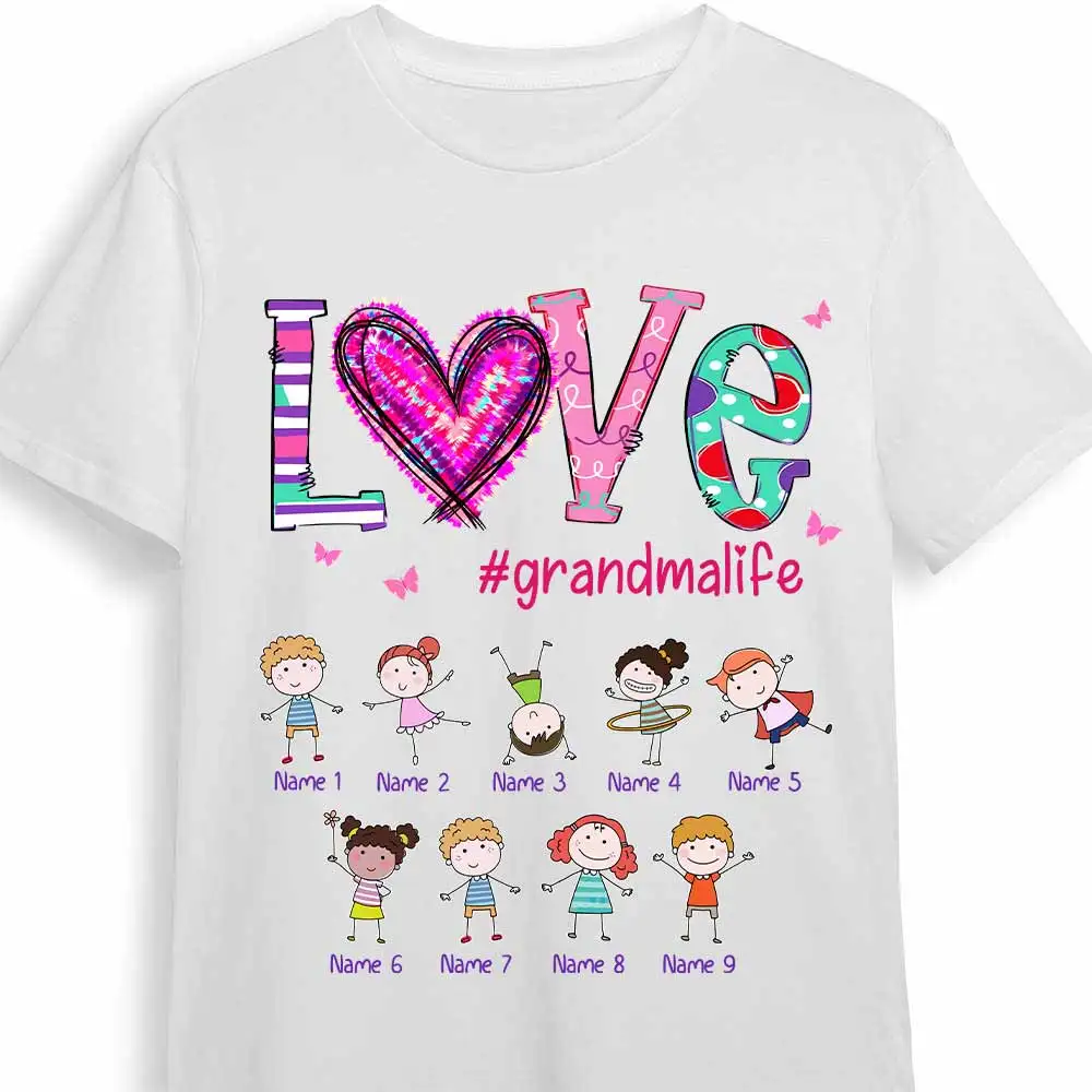 

Love Being Called Grandma Mom T Shirt