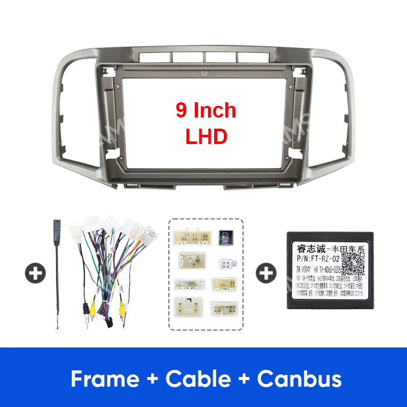 

MAMSM для TOYOTA VENZA 2011 9 дюймов Android автомобильный радиоприемник центральная консоль держатель рамка облицовка Лицевая панель Адаптер Canbus