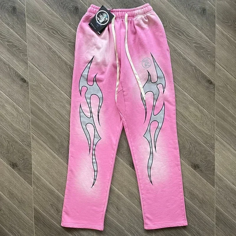24ss Hell Star спортивные штаны для мужчин и женщин 1:1 большого размера высшего