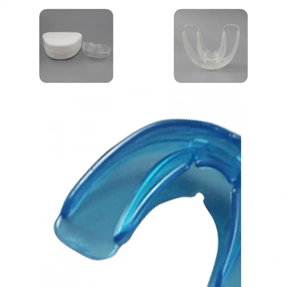 

TPE Silicone Durable Remove Tooth Pressure Mouth Protector 2 Colors Mouth Guard Wear-resistant for Junior